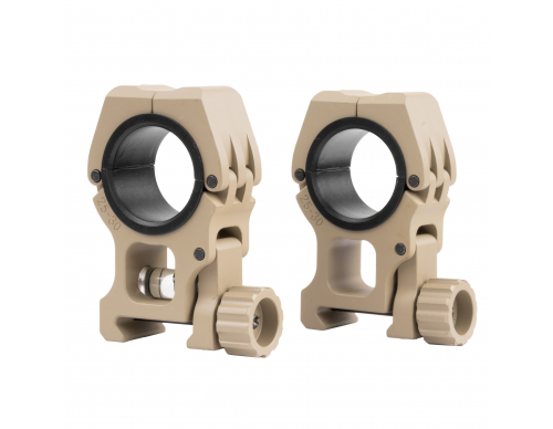 Кольца для прицела (WADSN) M10 1 inch to 30mm (DE) с уровнем
